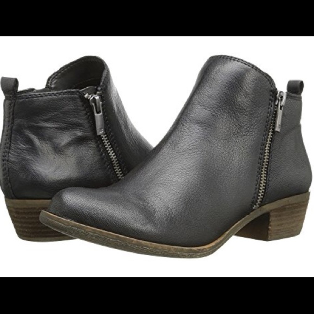 Lucky Brand Silver Booties!